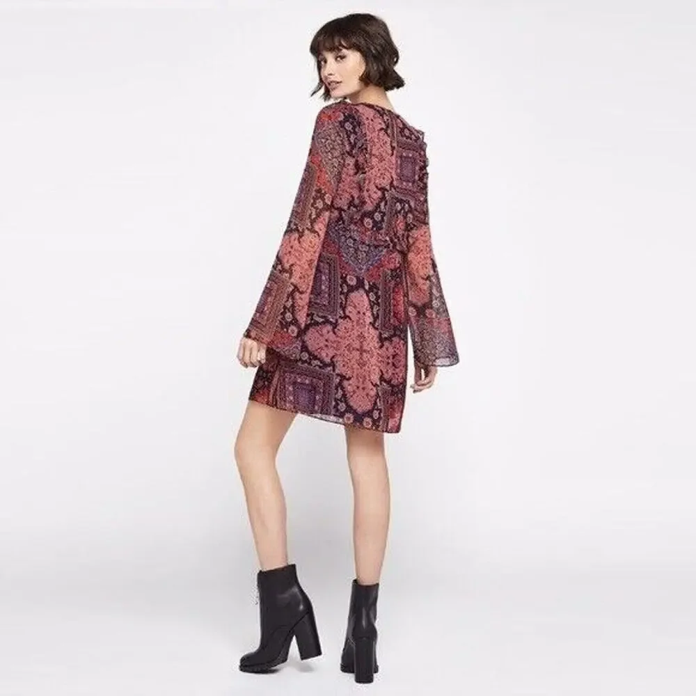 BCBGeneration Gypsy Bazaar Mini Dress boho - Picture 4 of 12